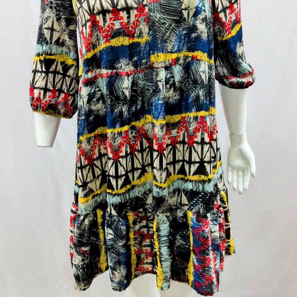 Multicolor Mini Dress - Picture 3 of 5